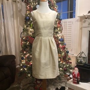 Ivory Cocktail dress with bow detail